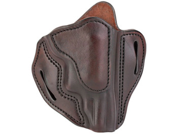1791 Gunleather RVH3SBRR RVH3 OWB Size 03 Signature Brown Leather Belt Slide Fits S&W Governor Right Hand