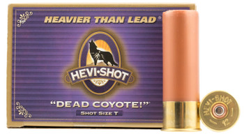 HEVIShot HS43035 Dead Coyote  12 Gauge 3.50 1 58 oz Tungsten T Shot 10 Per Box 10 UPC: 816383430354