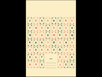 Action Target CARD1100 Entertainment 52 Playing Cards Paper 22.50" x 24" Multi-Color 100 Per Box