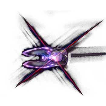 Nockturnal Fit Universal Size Strobing Red and Blue Nock UPC: 818322012300