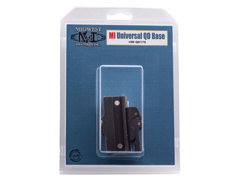 Midwest Industries MIQD170 Universal QD Base Black Hardcoat Anodized