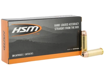 HSM 500SW1N Classic 500 S&W Mag 350 gr Jacket Hollow Point 20 Per Box/ 25 Case
