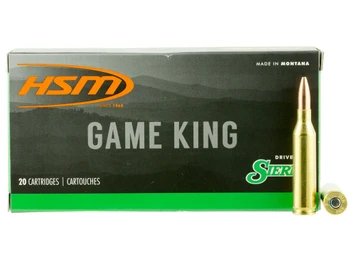 HSM 2439N Game King 243 Win 85 gr Sierra GameKing Spitzer Boat Tail 20 Per Box/ 25 Case