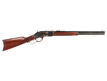 Taylors & Company 550221COM 1873 Comanchero Uberti Full Size 45 Colt (Long Colt) 10+1 20" Blued Octagon Barrel, Color Case Hardened Steel Receiver, Walnut Fixed Stock, Right Hand
