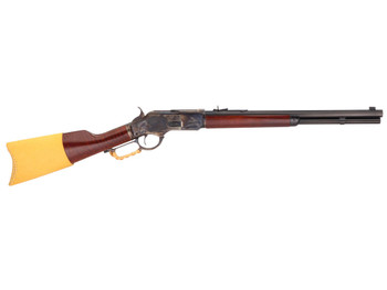 Taylors & Company 550172COM 1873 Comanchero 45 Colt (LC) Caliber with 10+1 Capacity, 20" Blued Barrel, Color Case Hardened Metal Finish & Walnut Straight Stock Right Hand (Full Size)