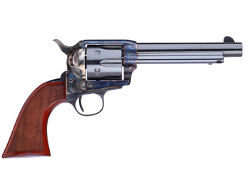Taylors & Company 555139 1873 Cattleman Gunfighter 45 Colt (LC) 6rd 5.50" Blued Cylinder & Barrel Color Case Hardened Steel Frame Walnut Army Size Grip