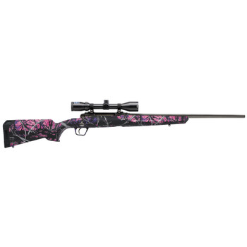 Savage Arms 57271 Axis XP Compact 223 Rem 41 20 Matte Black BarrelRec Muddy Girl Synthetic Stock Includes Weaver 39x40mm Scope UPC: 011356572714