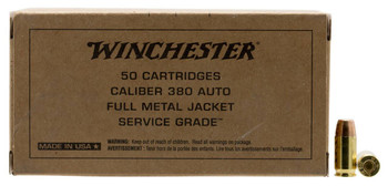 WIN SERVICE GRADE 380ACP 95G FMJ UPC: 020892225985