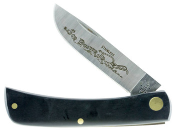 CASE 00095 JET BLACK SYNTHETIC SOD BUSTER JR UPC: 021205000954