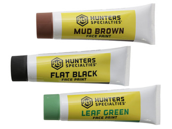 Hunters Specialties 00268 Woodland Camo Creme Makeup Kit 3 Tubes
