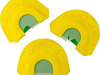 HS Strut 05933 Ultimate Starter Pack Diaphragm Call Attracts Turkeys Yellow 3 Per Pkg