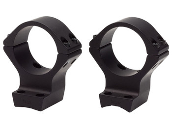 Browning 12510 X-Bolt Scope Mount System X-Lock Matte Black Aluminum 30mm Tube, Low Rings