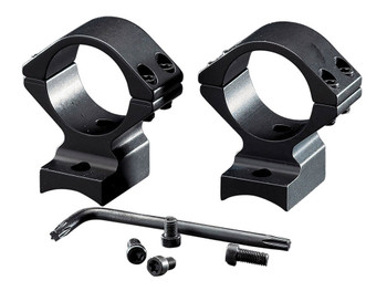 Browning 12376 BAR & BLR Integrated Scope Mount/Ring Combo Matte Black 1" Medium