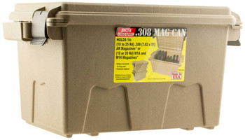 MTM CaseGard TMC308 Tactical Mag Can  Flat Dark Earth Polymer 308 Win 7.62x51mm NATO Fits ARPlatform UPC: 026057360294
