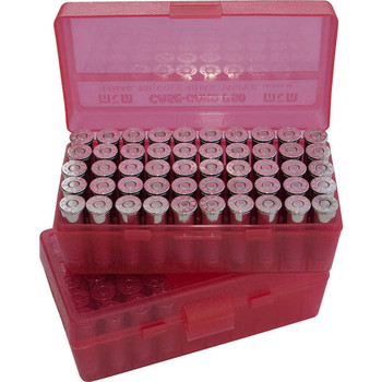 P50 SML HNDGN AMMO BOX 50RD - CLR RED UPC: 026057110295