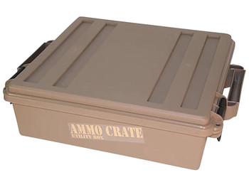 MTM Case-Gard ACR572 Ammo Crate Utility Box Dark Earth Polypropylene