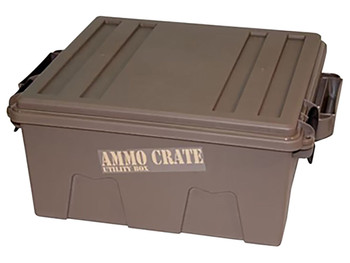 MTM Case-Gard ACR872 Ammo Crate Utility Box Dark Earth Polypropylene