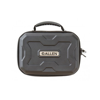 Allen 8212 EXO  Handgun Case Black Polymer Egg Crate Foam Lockable Zipper  Molded Rubber Handle 12 L UPC: 026509026020