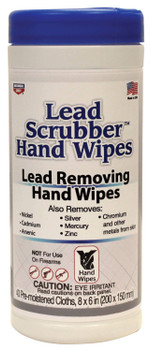 Birchwood Casey 32440 Lead Scrubber  8 x 6 Wipes 40 Per Pkg UPC: 029057324402