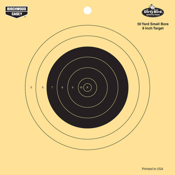 Dirty Bird 8 Inch 50 Yard Small Bore Reactive Target - 25 Targets UPC: 029057358155
