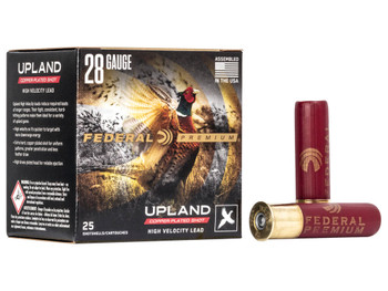Federal P2838 Premium Wing-Shok High Velocity 28Gauge 2.75" 3/4oz 8Shot 25 Per Box/10 Case