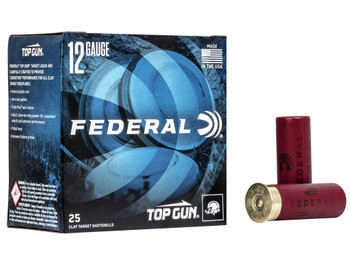 Federal TGL1275 Top Gun 12Gauge 2.75" 1 1/8oz 7.5Shot 25 Per Box/10 Case