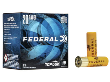 Federal TG2075 Top Gun 20Gauge 2.75" 7/8oz 7.5Shot 25 Per Box/10 Case