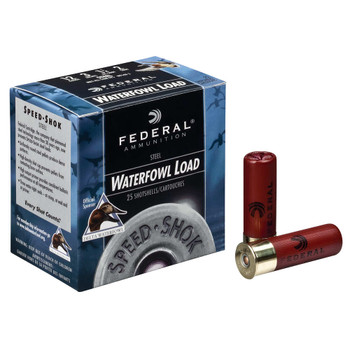 Federal WF2084 SpeedShok  20 Gauge 2.75 34 oz 4 Shot 25 Per Box 10 UPC: 029465027926