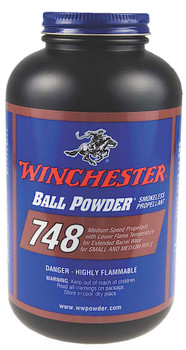 Winchester Powder 7481 Ball Powder 748 Rifle MultiCaliber 1 lb UPC: 039288074816