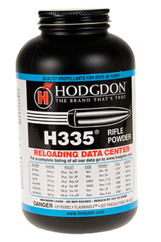 Hodgdon 3351 Spherical H335 Rifle Powder MultiCaliber 1 lb UPC: 039288500438
