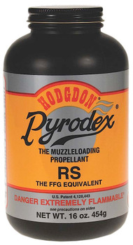 Hodgdon RS Pyrodex RS MuzzleloaderShotgun Powder MultiCaliber 1 lb UPC: 039288602217