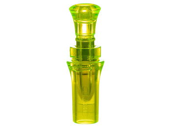 Duck Commander DCFLASH Flash Open Call Double Reed Mallard Hen Sounds Attracts Ducks Yellow Acrylic