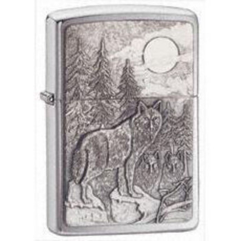 Zippo Brushed Chrome Timberwolves Lighter UPC: 041689208554