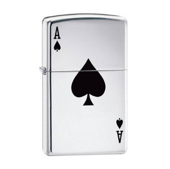 Zippo HP Chrome Simple Spade Lighter UPC: 041689240110