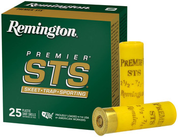 Remington Premier STS 20 Gauge Shotshell Ammunition, 2 3/4 Inch, 1200 FPS, 2/3 Ounce, #8 Shot - 25 Cartridge Box ( 25 / 1 )