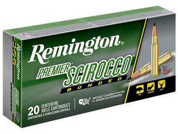 Remington Ammunition 27936 Premier Scirocco Bonded 300RUM 180gr Swift Scirocco Bonded 20 Per Box/10 Case