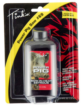 Tinks W6330 Power Pig SowInHeat Hog Attractant Sow In Estrus Scent 4 oz Liquid UPC: 049818210263