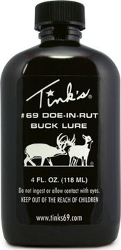 Tinks W6202 69 DoeInRut Deer Attractant Doe In Estrus Scent 4 oz Bottle UPC: 049818439381 Tinks W6202 69 DoeInRut Deer Attractant Doe In Estrus Scent 4 oz Bottle UPC: 049818439381
