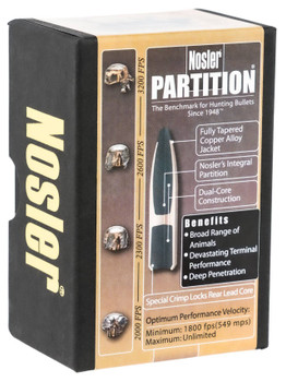Nosler 6mm 95gr Sp Partition UPC: 054041163156