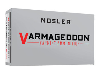 Nosler 65172 Varmageddon 6mmCreedmoor 70gr Flat Base Tipped 20 Per Box/10 Case