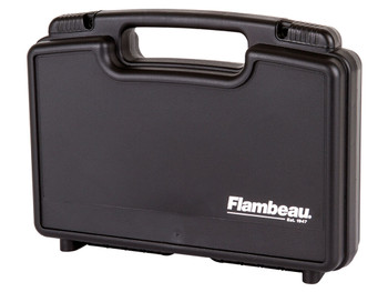 Flambeau 6450SC Safe Shot Pistol Pack Case Black Polymer Holds Handgun