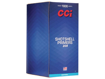 CCI 8 Shotshell Primers 209 Shotgun 1000/Box
