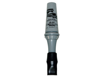 Haydel's Game Calls CC07 Compensator Sandhill Crane Crane Species Single Reed Open Call Gray Plastic