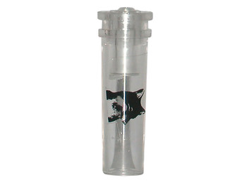 Haydel's Game Calls MSP98 Squeaker Call Open Call Mouse/Rodent Sounds Attracts Predators Clear Acrylic