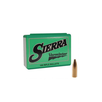 Sierra 1710 Varminter  6.5 Creedmoor .264 100 gr Hollow Point 100 Per Box UPC: 092763017104