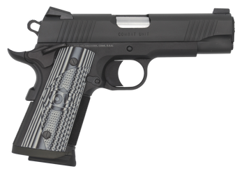 Colt Mfg O9840CCU 1911 Commander Combat Unit 45 ACP 4.25" 7+1 Black PVD Black PVD Stainless Steel Slide Checkered & Scalloped Gray G10 Grip                                                             