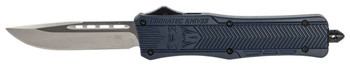 CobraTec Knives MNYCTK1MDNS CTK1 Medium 3 OTF Drop Point Plain D2 Steel BladeNYPD Blue Aluminum Handle Features Glass Breaker Includes Pocket Clip UPC: 099654023633 CobraTec Knives MNYCTK1MDNS CTK1 Medium 3 OTF Drop Point Plain D2 Steel BladeNYPD Blue Aluminum Handle Features Glass Breaker Includes Pocket Clip UPC: 099654023633