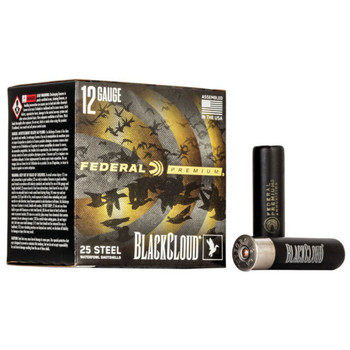 Federal Black Cloud 12 Gauge Shotshell Ammunition, 3 1/2 Inch, 1500 FPS, 1 1/2 Ounce, BBB Shot - 25 Cartridge Box ( 25 / 1 )
