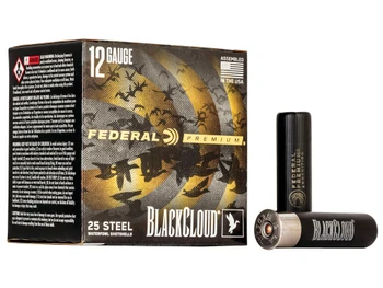 Federal PWBX1344 Black Cloud FS 12Gauge 3.50" 1 1/2oz 4Shot 25 Per Box/10 Case