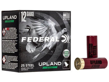 Federal USH1275 Upland Field & Range 12Gauge 2.75" 1 1/8oz 7.5Shot 25 Per Box/10 Case